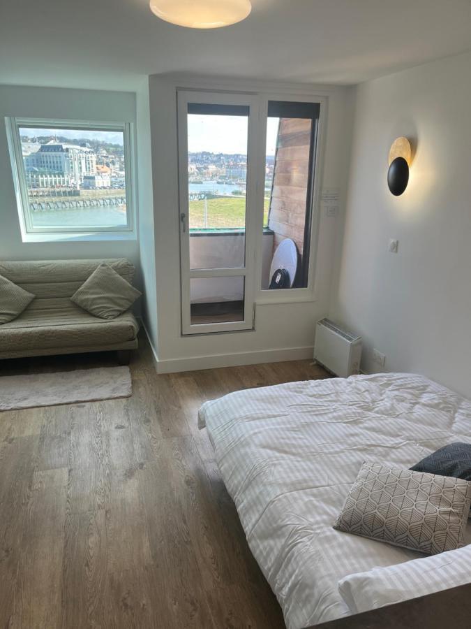 Mon Balcon Face A La Mer - Les Marinas Deauville Buitenkant foto